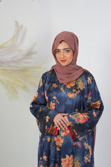 Royal Printed Abaya