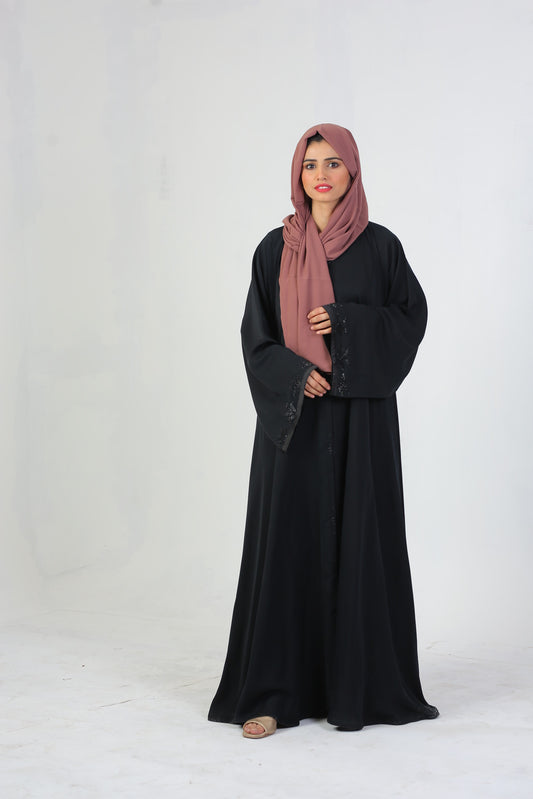 Stone Work Abaya