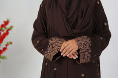 3D Embroided Abaya