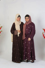 Purple Embroided Belt Style