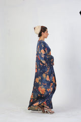 Royal Printed Abaya